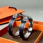 New High Quality Replica Hermes Clic Clac H So Black Couple Bracelets 8mm